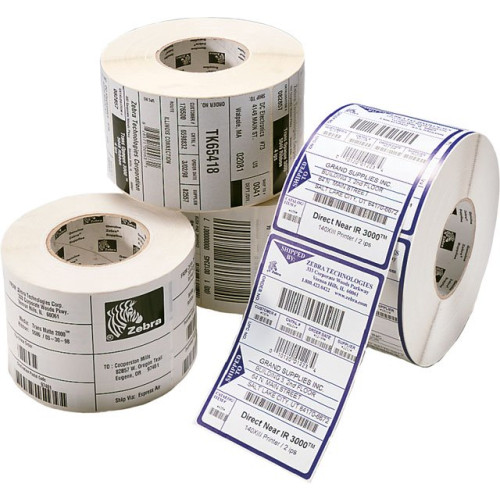 LB ホワイト 17157-R - Zebra Z-Ultimate 3000T White Thermal Label