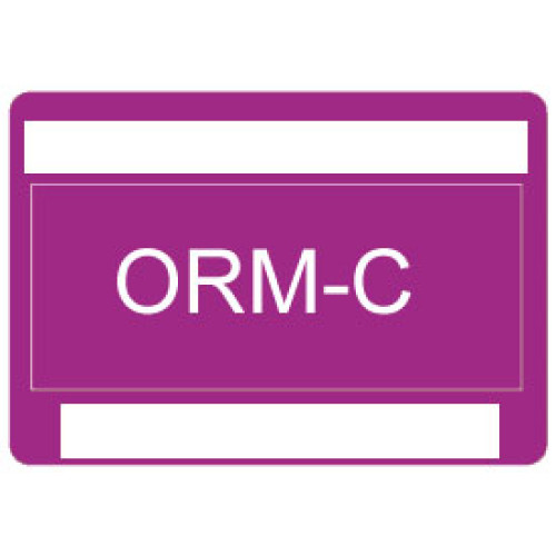 Other Regulated Material Barcode Label ORM-C Shipping Labels