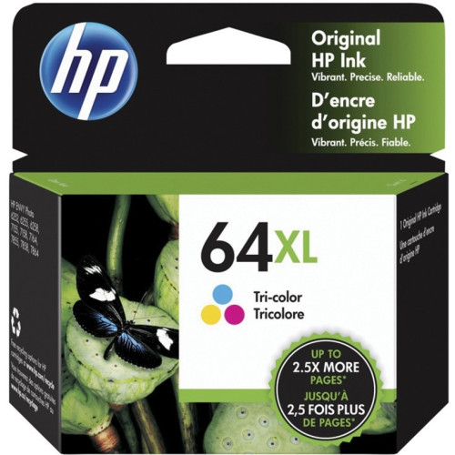 HP 64XL High Yield Tri-color Original Ink Cartridge InkJet Cartridge