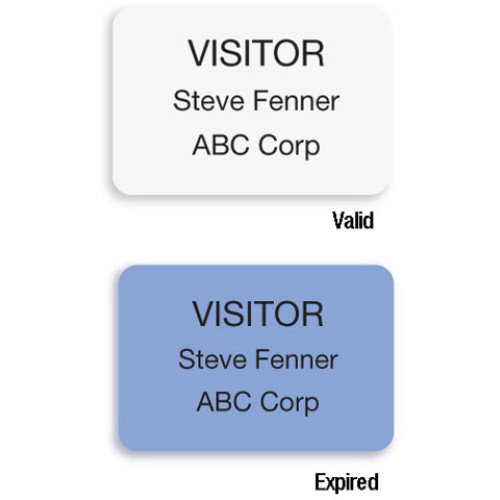 Brady Visitor Badges