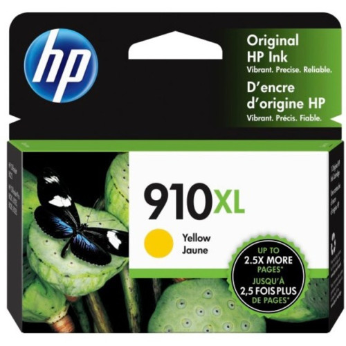 HP 910XL High Yield Yellow Original Ink Cartridge InkJet Cartridge