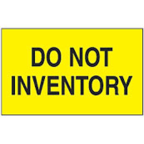 AirTrack® Do Not Barcode Label