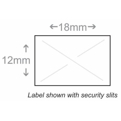 BCI Price Marking Label Labels