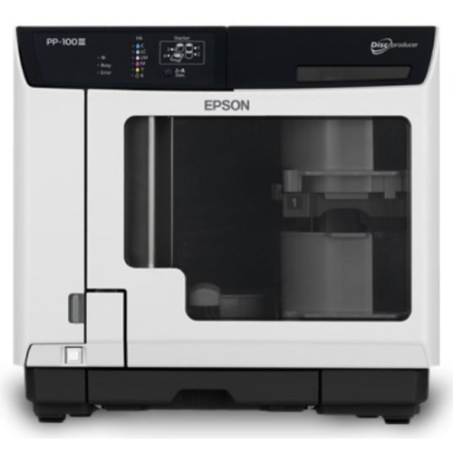 Epson Discproducer PP-100III CD/DVD/Blu-ray Disc Publisher and Printer Media Player