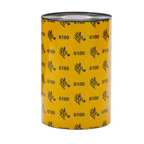 Zebra 6100 Wax/Resin Ribbon