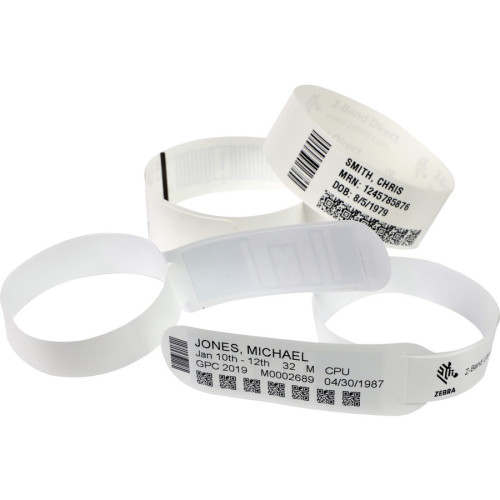 Zebra Z-Band Quickclip Wristbands
