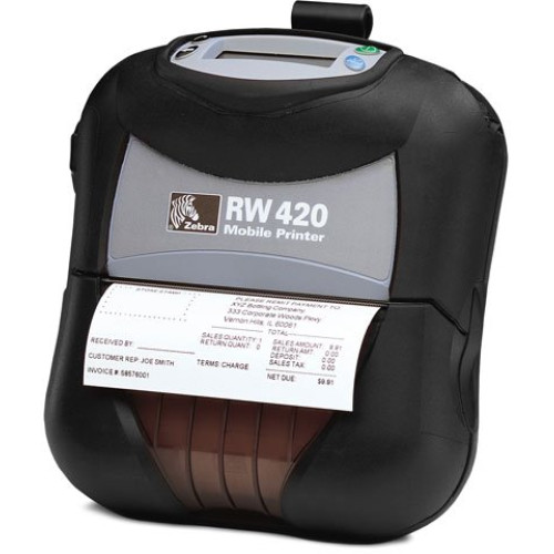 Zebra RW 420 Portable Barcode Printer