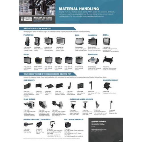 Gamber-Johnson Keyboards / Printer Mounts Accessory