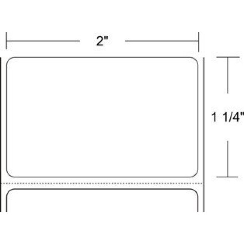 Zebra Z-Ultimate 3000T White Barcode Label