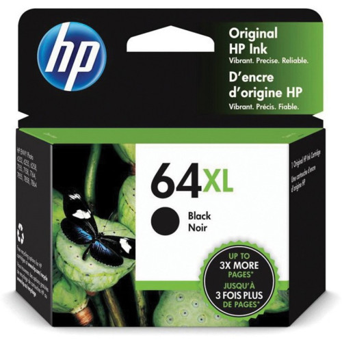 HP 64XL High Yield Black Original Ink Cartridge InkJet Cartridge