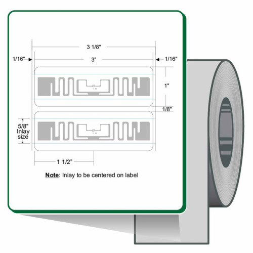 Zebra Z-Perform 1500T RFID Label
