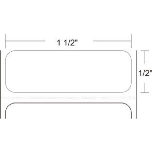 Zebra 8000T Void Matte Silver Barcode Label