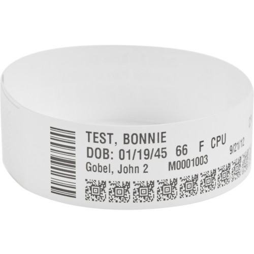 Zebra Z-Band Direct Wristbands