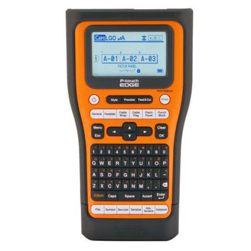 Brother P-touch EDGE Industrial Portable Barcode Printer