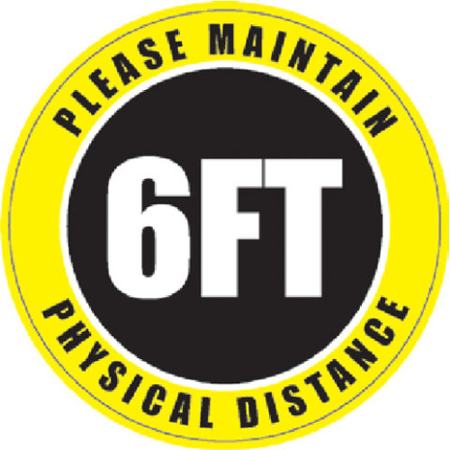 BCI Anti-Slip Floor and Wall Labels