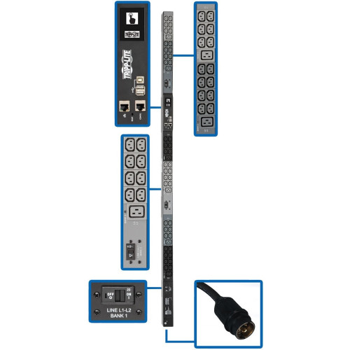 Tripp-Lite PDU3EVN6H50B Accessory
