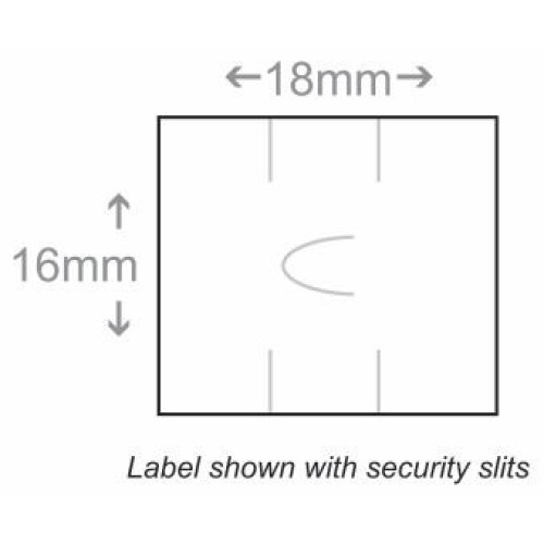 BCI Price Marking Label Labels