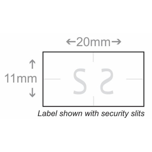 BCI Price Marking Label Labels