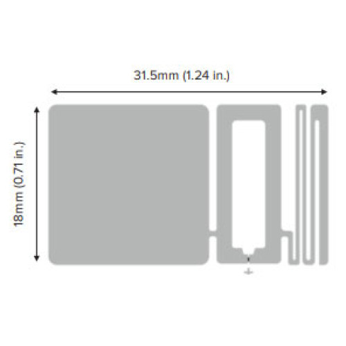 Zebra Z-Ultimate 4000T White RFID Label