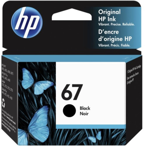 HP 67 Black Original Ink Cartridge InkJet Cartridge