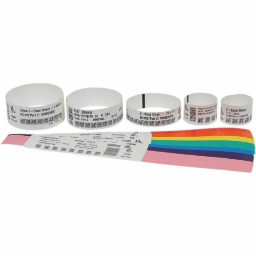 Zebra Z-Band UltraSoft Wristbands