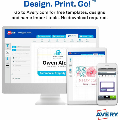 Avery-Dennison Labels Barcode Label