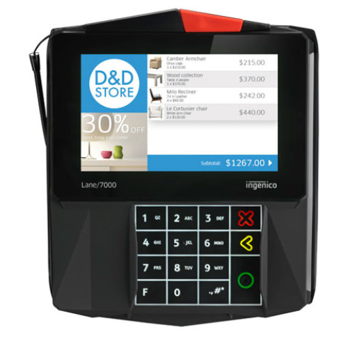 Ingenico Lane 7000 Payment Terminal