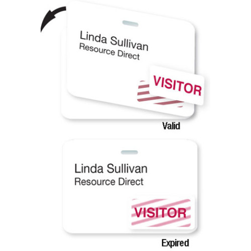 Brady Visitor Badges Access Control Cards