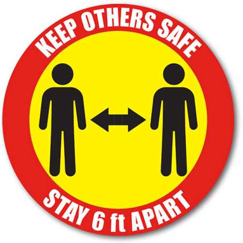 BCI Anti-Slip Floor and Wall Labels