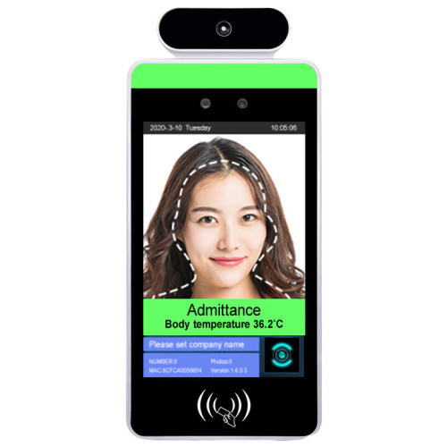 Barcodes Temperature Screening Kiosk Pedestal