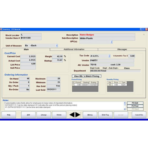 CAP Software Cash n Carry Software