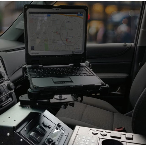 Gamber-Johnson Vehicle Specific Pedestal Mounting Packages Mounting Hardware and Stands