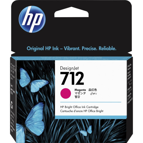 HP 712 29-ml Magenta DesignJet Ink Cartridge InkJet Cartridge