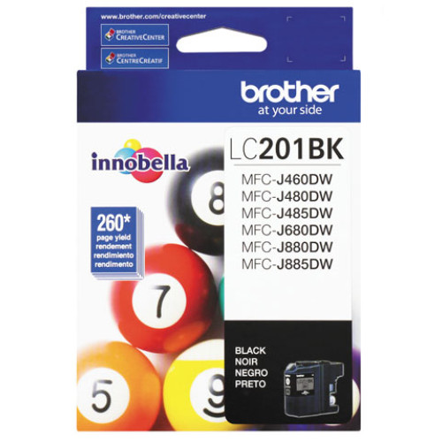 Brother LC201BK InkJet Cartridge