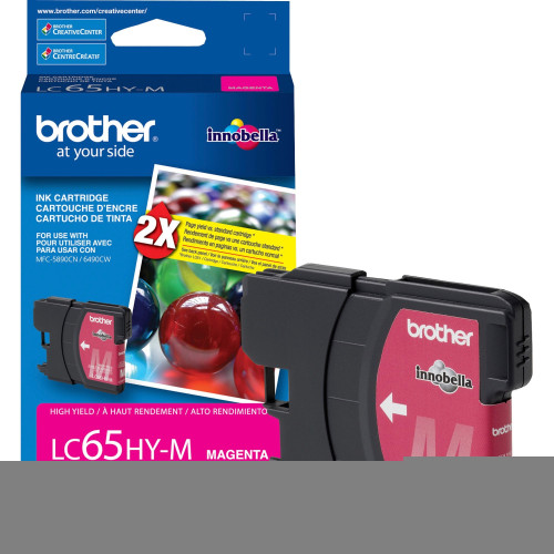Brother LC65HYM InkJet Cartridge