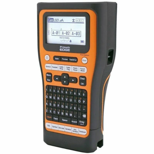 Brother P-touch EDGE Industrial Portable Barcode Printer