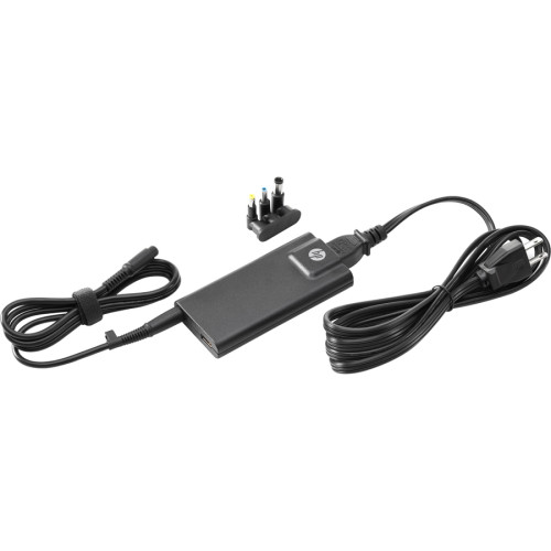 HP 65W Slim AC Adapter US Cables, Connectors, and Adapters