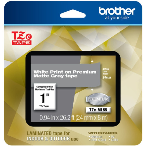 Brother TZEML55 Barcode Label