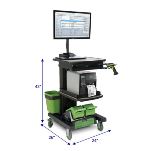 Newcastle Systems NB Series PowerSwap SLA Mobile Cart