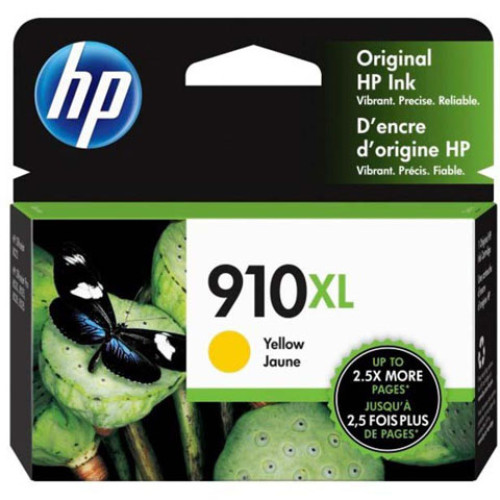 HP 910XL High Yield Yellow Original Ink Cartridge InkJet Cartridge
