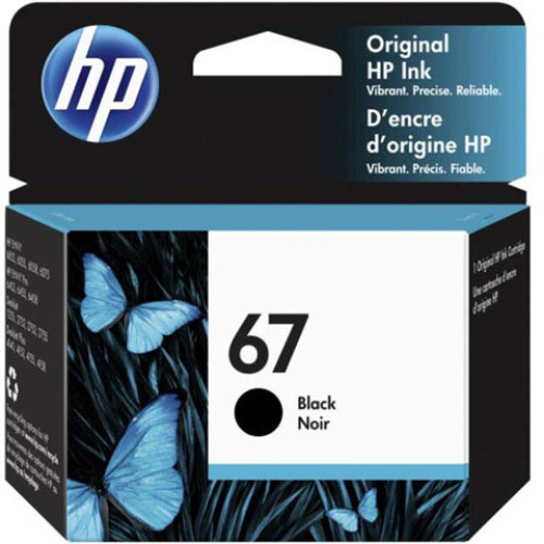 HP 67 Black Original Ink Cartridge InkJet Cartridge