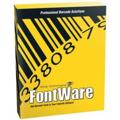 Wasp Bar Code FontWare Software