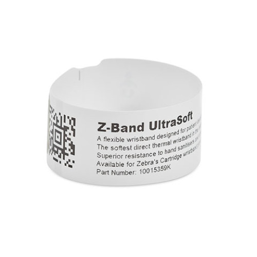 Zebra Z-Band Direct Soft Infant Wristbands