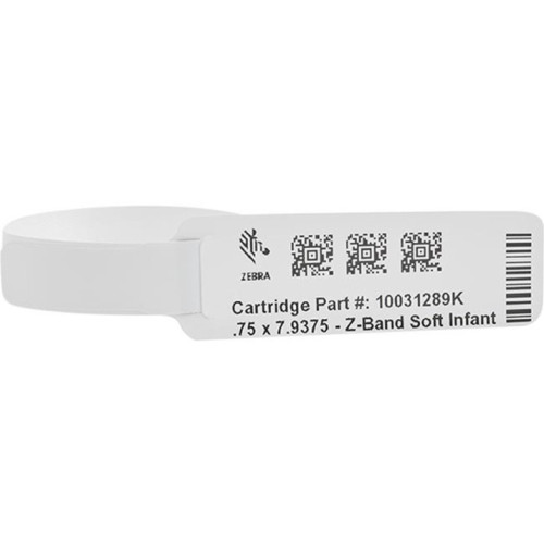 Zebra Z-Band Direct Soft Infant Wristbands
