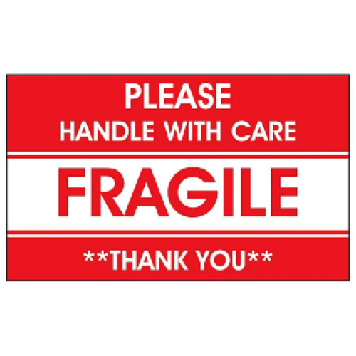 AirTrack® Fragile Shipping Labels