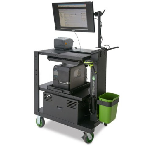 Newcastle Systems PC Series Mobile Powered Workstations Mobile Cart