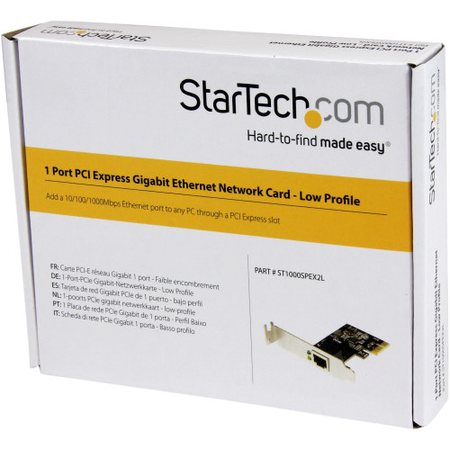 StarTech ST1000SPEX2L Ethernet Adapters