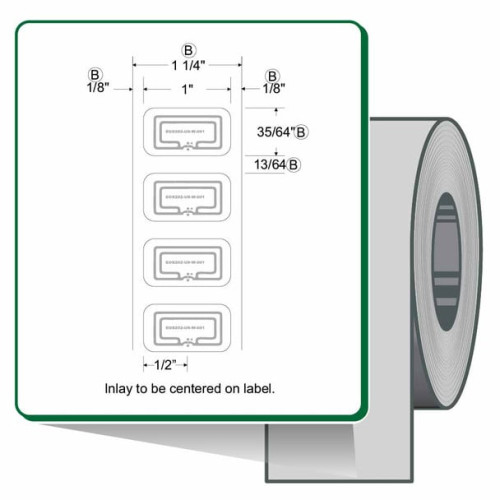 Zebra PolyPro 3000T RFID Label
