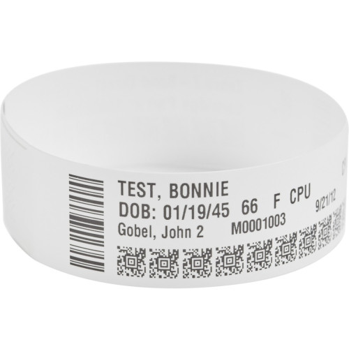 Zebra Z-Band Direct Wristbands