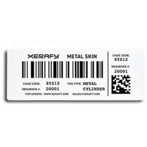 Xerafy Mercury Metal Skin RFID Tag